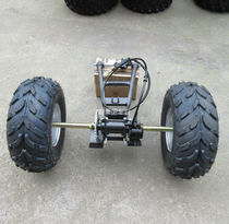 ATV accessories Two-wheeled motorcycle modified tricycle rear axle suspension 6 7 8 inch tires with brakes