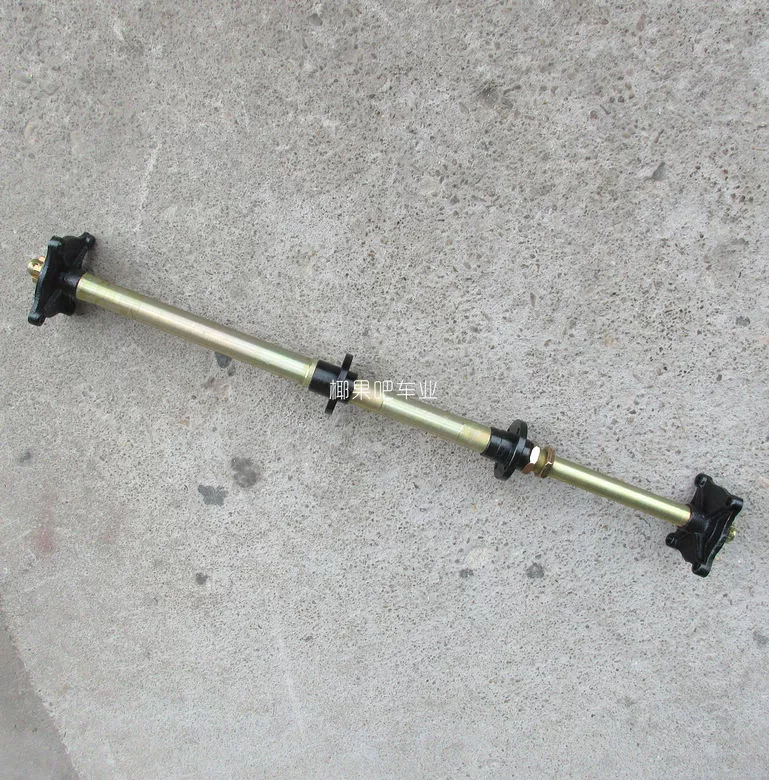 Phụ kiện ATV Cụm trục sau Big Bull Phanh đĩa xích đĩa đệm ghế trung tâm mặt bích lắp ráp ghế cố định - Phụ tùng xe máy