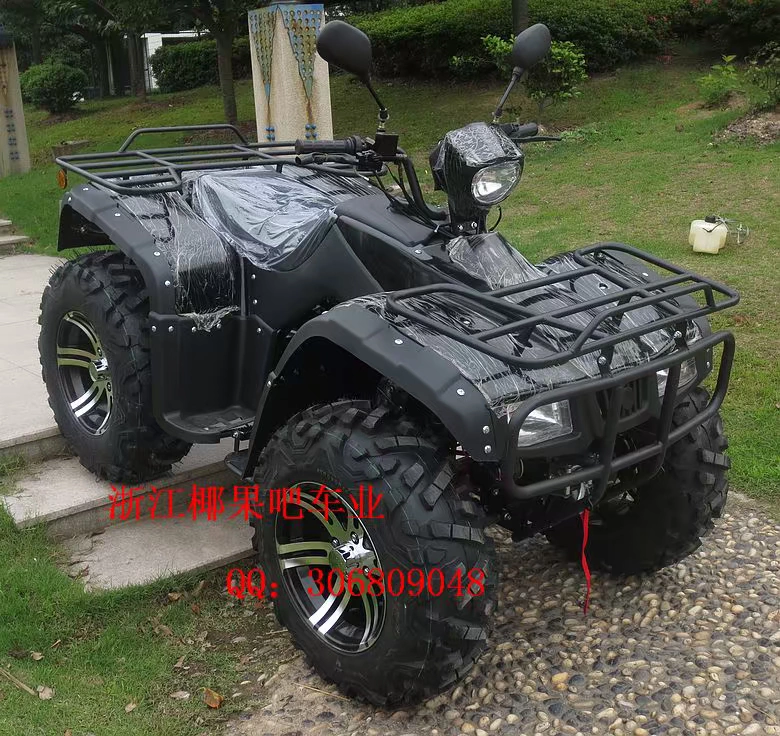 Bánh xe nhôm 14 inch Longding lớn Hummer ATV Zongshen 250CC nước làm mát trục ổ đĩa khác biệt thiết bị phanh đĩa trước và sau