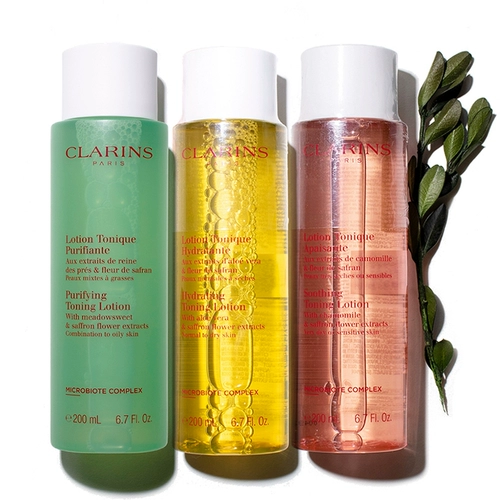 Clarins, увлажняющий тонер, лосьон, 200 мл, 400 мл