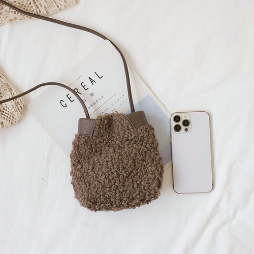 Зимняя универсальная маленькая небольшая сумка, милая сумка через плечо