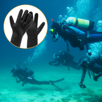 Trendy 3mm thick professional snorkeling deep diving non-slip warm wear-resistant scratch-resistant puncture-resistant surfing sailing and diving gloves