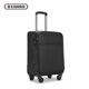 Benhao soft suitcase universal wheel trolley case anti-scratch and wear-resistant simple business men's and women's suitcase 19 inches