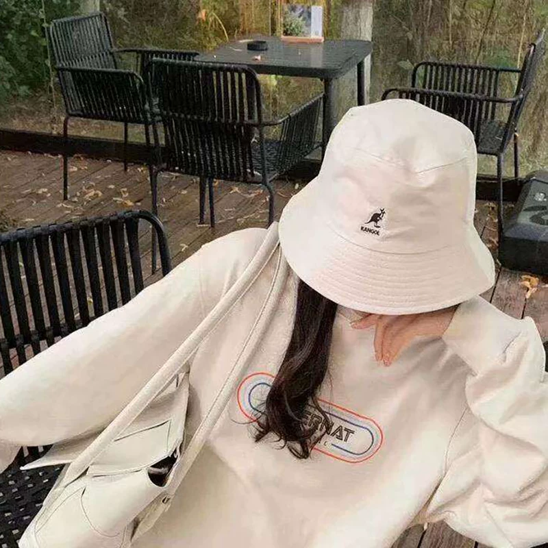 [KANGOL [Та же модель Zhou Dongyu Вымятая ведро кенгуру рыбацкая шляпа мужская женская одинаковая]