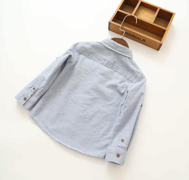 Chemise garcon à manche longue - Ref 2075613 Image 12