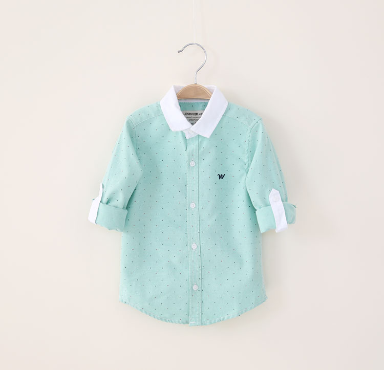Chemise garcon à manche longue - Ref 2075804 Image 9