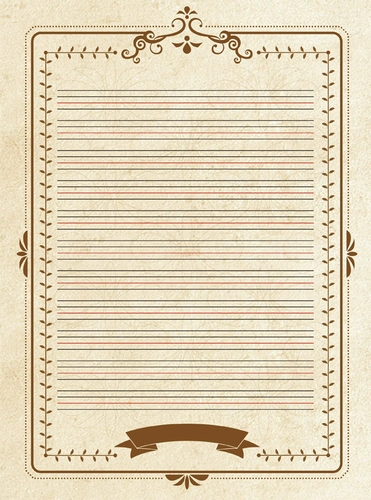 120 кусочков A4 English Paper Hard Pen Callicraphy Paper Work