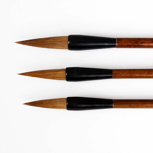 梅亭斋 Sansui, кисть для письма, маленький эластичный комплект для взрослых для школьников, подходит для начинающих