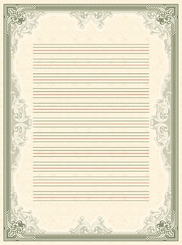 120 кусочков A4 English Paper Hard Pen Callicraphy Paper Work