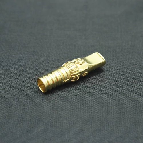 Медный металлический чемодан, мундштук