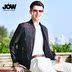 JOW Qiaowo mùa xuân mới kinh doanh áo khoác bóng chày cổ điển thời trang nam in áo khoác xu hướng áo khoác áo khoác mùa đông Áo khoác