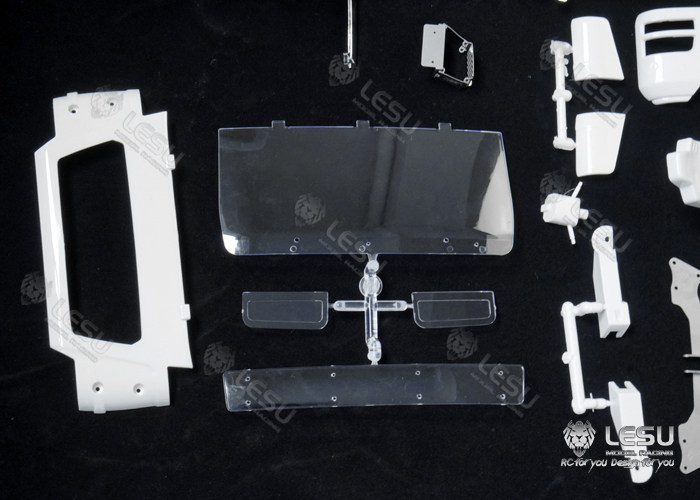 LESU RC 1/14 Für Tamiya Traktor-LKW Muldenkipper Formenbau Simulation TGS CAB Truck DIY Upgrade Zubehör Spielzeug – Detail 4