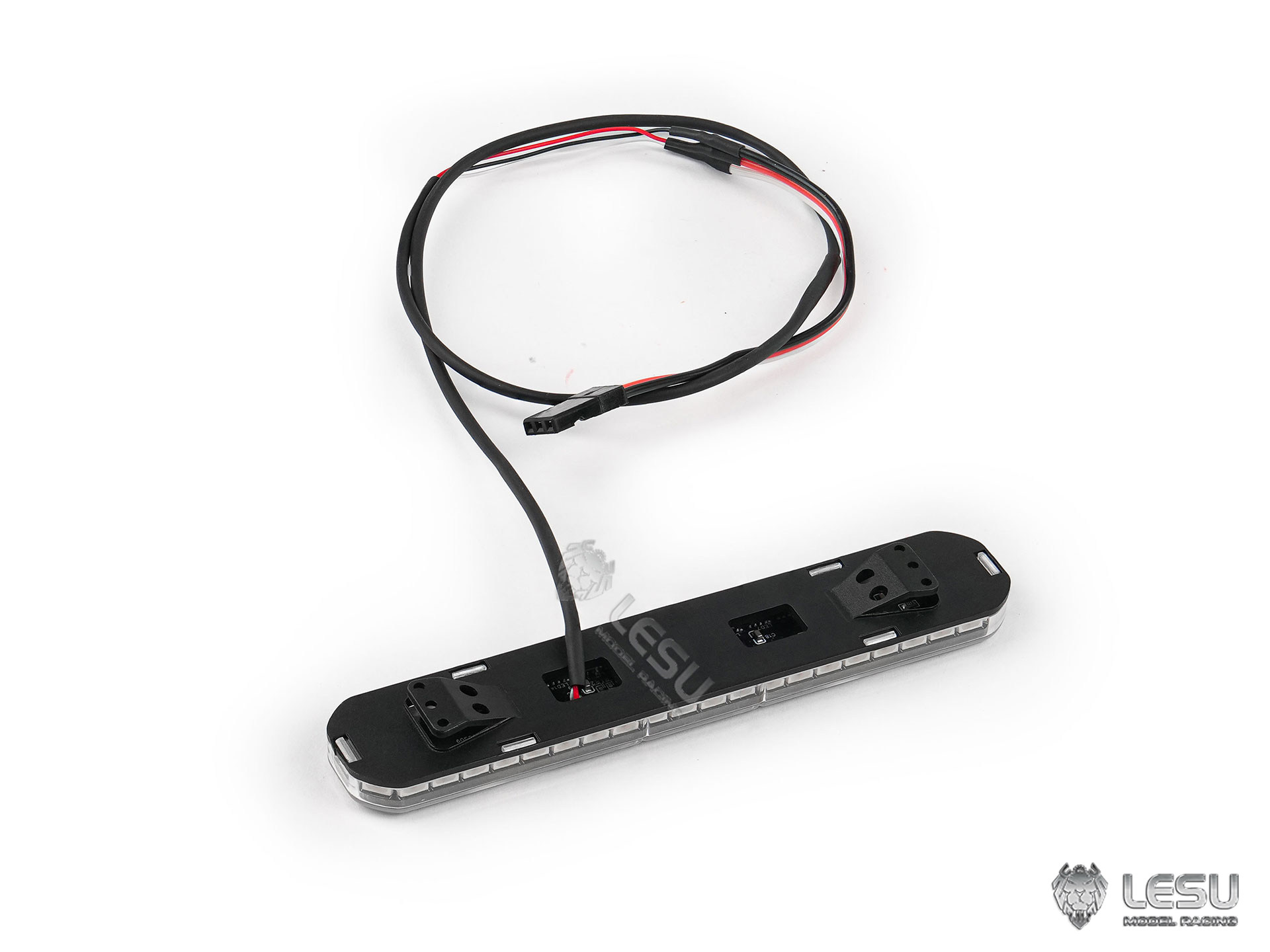 S-1324 Für 1/14 Truck Tamiya Anhänger LED Warnleuchte mit mehrfarbigem Modus aus Metall für technische Fahrzeuge – Detail 5