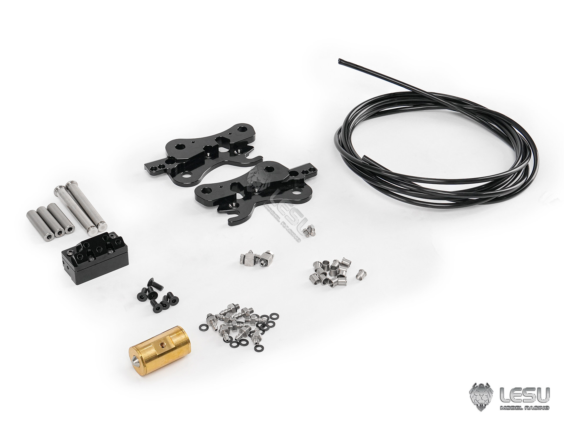 LESU Metall-Schnellkupplungsteile für 1/14 Typ B Zubehör, universelle Schnellkupplung für Bagger AT-C0096 – Detail 3