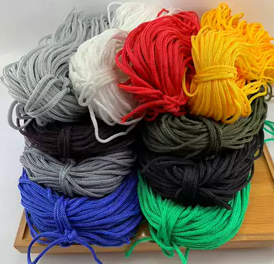 4mm Handheld Rope Soft Color Nylon Rope Hollow Braided Rope Strap strap 100 m