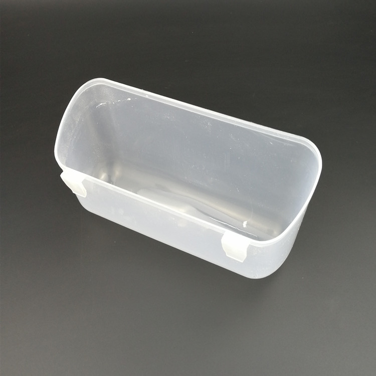 Zhiang gà mới chim bồ câu cung cấp thiết bị đậm đậm móc nguyên liệu tròn nguyên chất làm sâu đáy hộp thức ăn trắng - Chim & Chăm sóc chim Supplies lồng chào mào