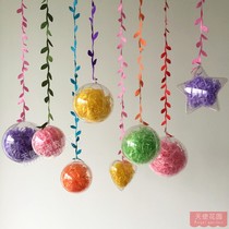 Creative Crystal Ball Hanging School Kindergarten Ornaments Sky Classroom Ceiling Shop Decoration Halls Top Layout