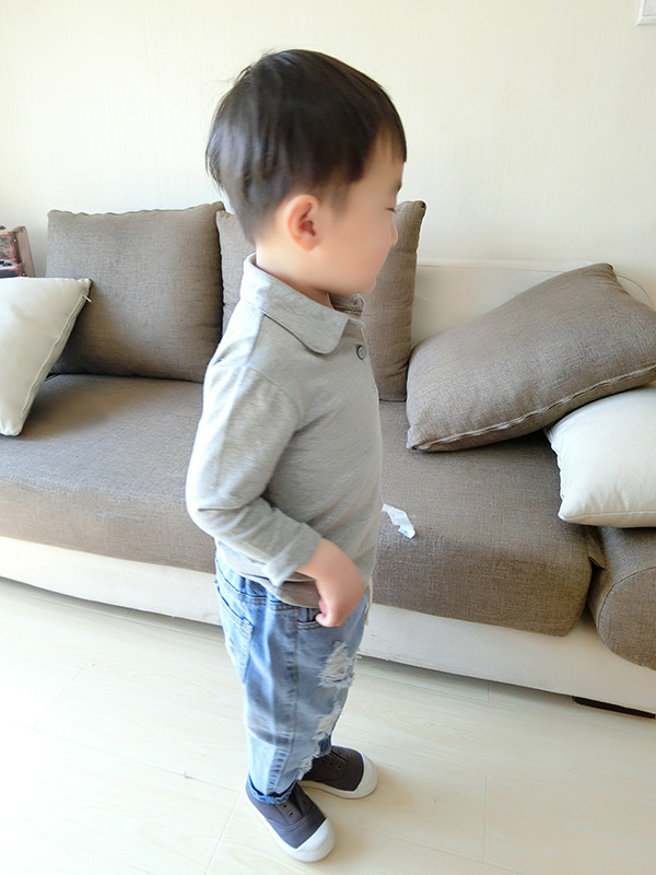 Chemise garcon à manche longue - Ref 2075838 Image 14