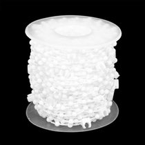 Cross-border selection Vertical curtain 127MM base bead set Plastic bead chain Curtain link rope (rolled)