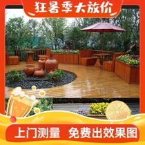 Профессиональный нестандартный цветочный ящик для ландшафтного ландшафтного сада в Куньмине
