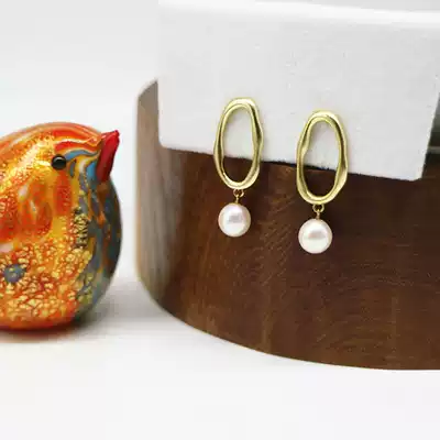 Ultra-invisible shaped modern sense ear clip CC ornaments Silver 925 silver mosquito coil plate painless no pierced ears earrings