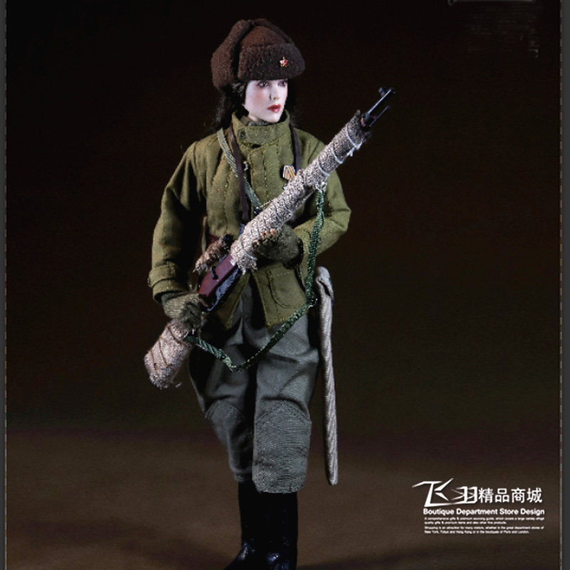 Presales MOETOYS World War II Soviet Union Snow Lands Female snipers 1 6 Soldiers Models P008