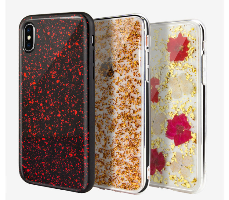 SwitchEasy Flash Shockproof Glitter Case Cover for Apple iPhone X/8 Plus/7