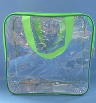 Emballage dun coussin de coussin dacier non tissé quilts de coton enduits transparent avec un sac en fil dacier transparent et transparent