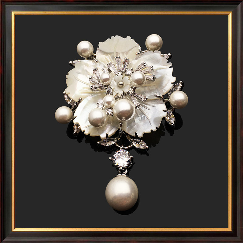 nanaz small balsamic brisket with brooch brooch, upscale female Korean lavish atmosphere female accessories fashion