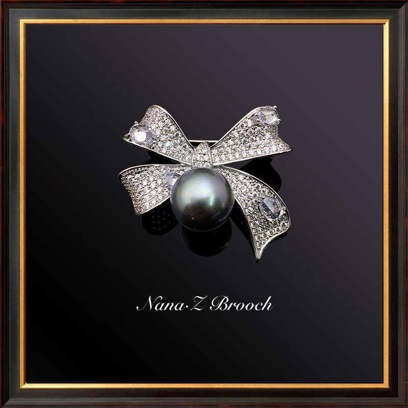 Butterfly knot small brooch brooch brooch and female upscale accessories Belizuge is adorable