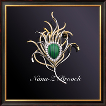 Na Lidado phoenix feather brooch breasted breasts and women upscale lavish extravagant coat accessories Mom presents