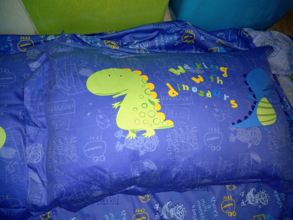 水星家纺 纯棉卡通四件套儿童