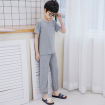 Summer Childrens two-piece Children air conditioning suit temperatures controller boys clothing childrens sleepwear pajamas home childrens clothing set