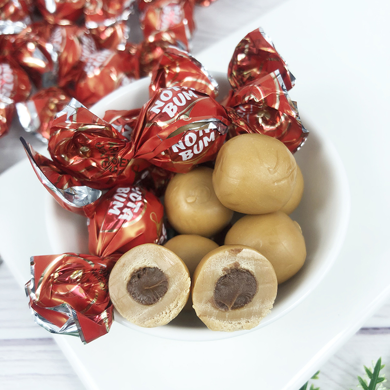 Russia imported KDV note sugar chocolate condensed milk sauce sandwich milk sugar leisure snacks wedding candy