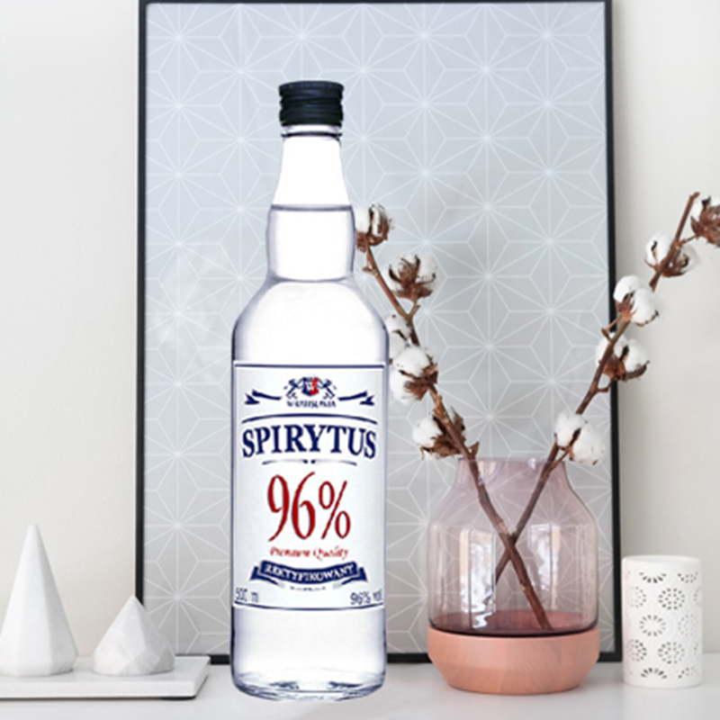 Water of life vodka 96 degree high spirits edible alcohol Polish original bottle of imported vodka wine