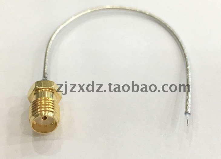 0-6g Mobile Phone Rf Debugging Soft Thin Cable 047 Semi-Flexible Diameter 1.2mm Cable Sma-Jk Male and Female Connectors Optional