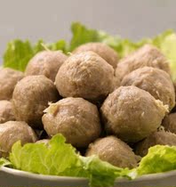 (Chaozhou specialty) smooth slippery muscles high quality Shantou delicious beef ball vacuum packaging 500g