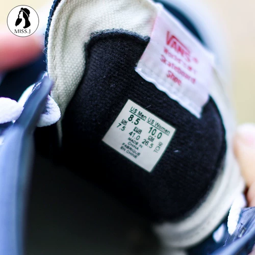VANS Военно-морские повседневные тканевые эспадрильи подходит для мужчин и женщин, кроссовки, официальный продукт