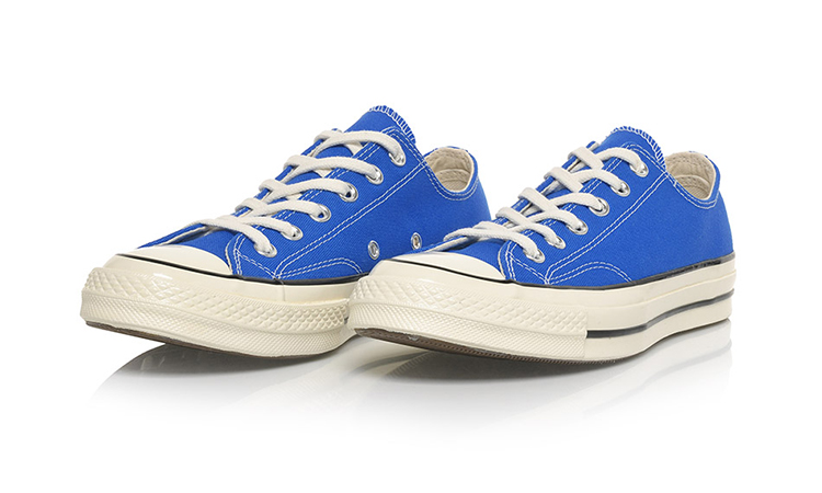 [Miss King] Converse Converse 1970s Giày đế thấp màu xanh nước hồ tiêu chuẩn Samsung 162061C giày thể thao giá rẻ