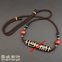 Snowfield South Ghana] Tibetan Tianzhu Pendant Necklace with Beads Pendant necklace with collarbone pendant 