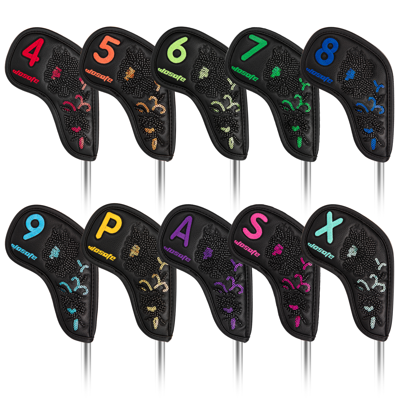 New golf bar ball coat extended edition protective bead embroidery magic closing