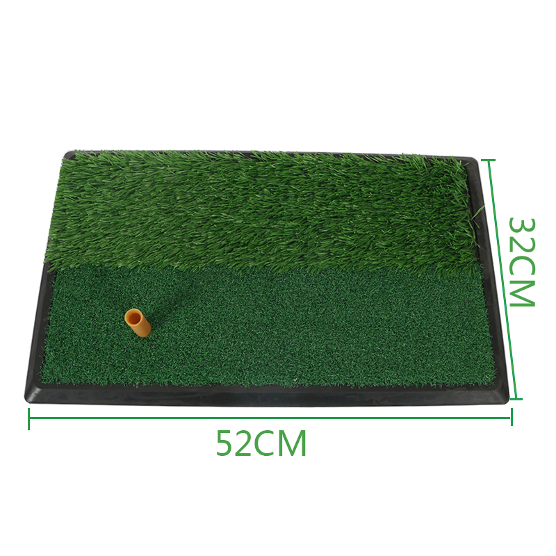 Special offer golf hitting mat thickened indoor practice mat swing ball mat easy to carry and can be used with practice nets - Taobao