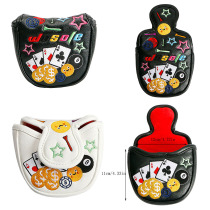 Wosofe Golf Push Semi-Circular Push Protection Set Magnet Closed Closed Closed Closed Closed Cluster Clothing Clothes Poker Pattern