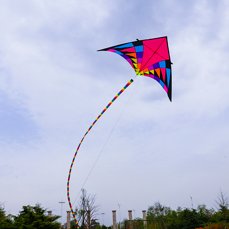 Piece large kite 2 3 6 flat big demon kite extra large kite breeze easy to fly adult kite
