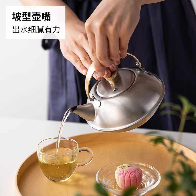 粉色急须壶种草!日本进口304不锈钢锤目纹泡茶神器,颜值与实力并存!-茶壶-淘宝好物网