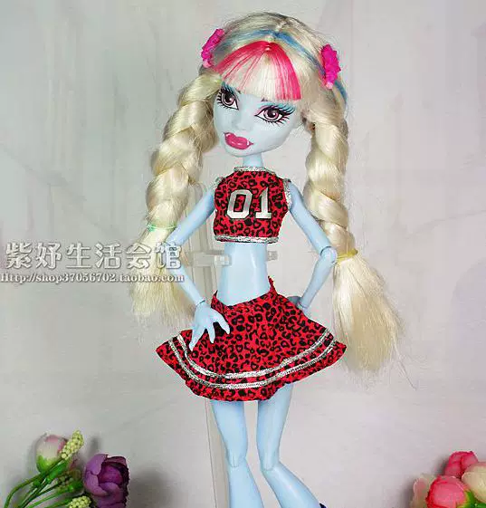 Monster High Одежда Monster HIGH Monster High Zombie Penal Doll Маленькое платье