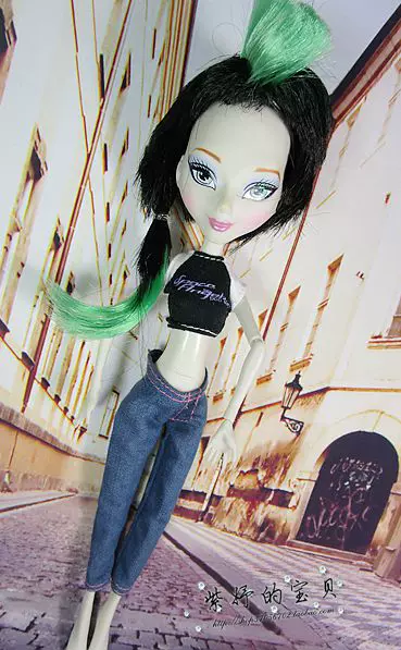 Monster High Одежда Monster HIGH Monster High Zombie Penal Doll Маленькое платье