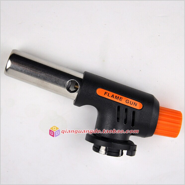 High temperature flame gun portable burning pig hair spray gun head baking cooking barbecue flame gun welding gun outdoor igniter
