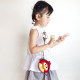 Angry Birds ຫນັງແທ້ Coin Purse Coin Holder Card Holder Hand Bag Children's Small Backpack Cowhide Cartoon Small Shoulder Bag