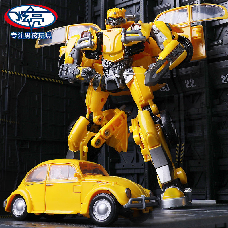 Deformed toy King Kong 3 Bumblebee movie genuine alloy car robot model 4 boy 6-9 years old warrior
